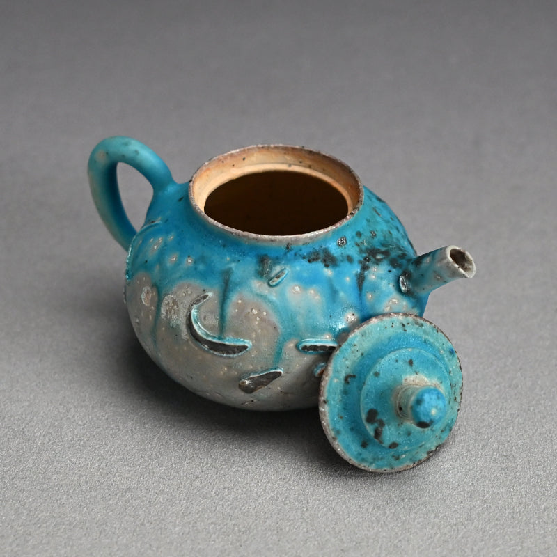 Blue Tokoname Tea pot ー山田 想 “青 急須”