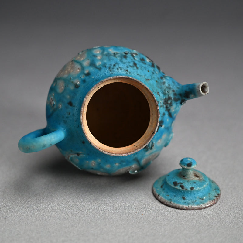 Blue Tokoname Tea pot ー山田 想 “青 急須”