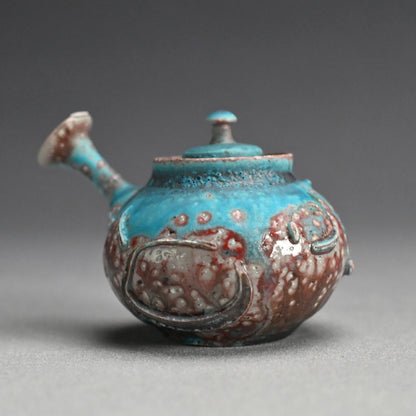 Contemporary Sencha Tea pot ー山田 想 “青 急須”