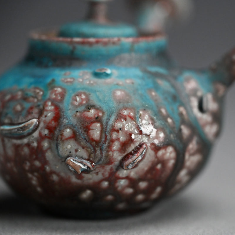 Contemporary Sencha Tea pot ー山田 想 “青 急須”