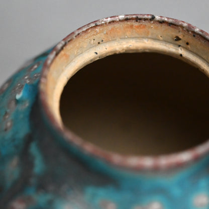 Contemporary Sencha Tea pot ー山田 想 “青 急須”