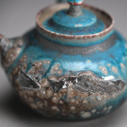 Contemporary Blue Tea pot ー山田 想 “青 急須”