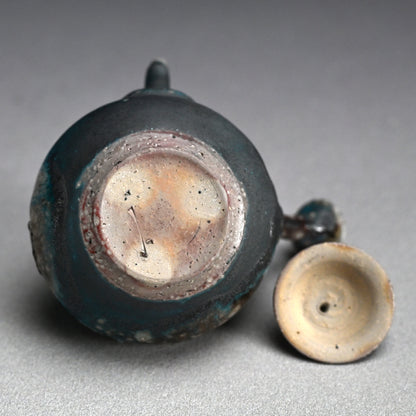 Contemporary Blue Tea pot ー山田 想 “青 急須”