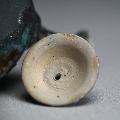 Contemporary Blue Tea pot ー山田 想 “青 急須”