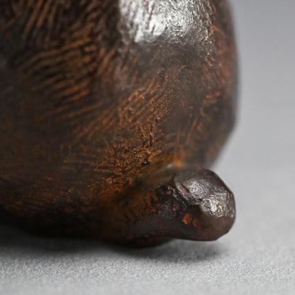 Japanese Bronze Rabbit Sculpture ー津田 永寿 “喜楽”