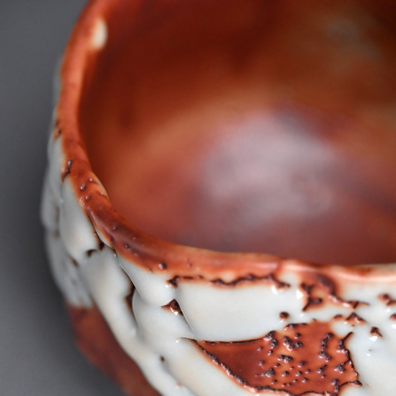Akashino Chawan Tea Bowl ー林 正太郎 “赤志野茶盌”