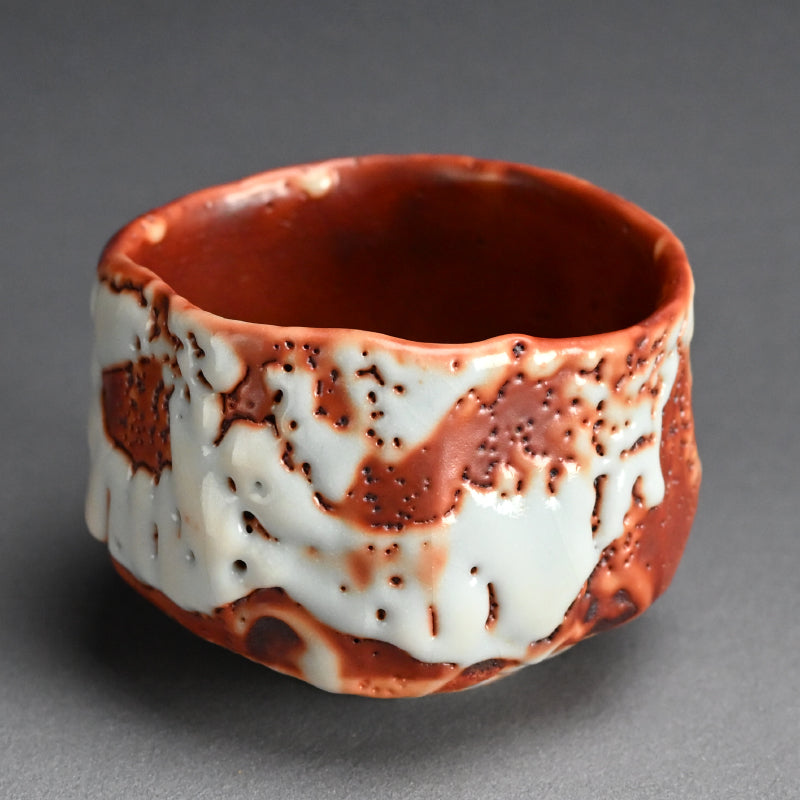 Akashino Chawan Tea Bowl ー林 正太郎 “赤志野茶盌”