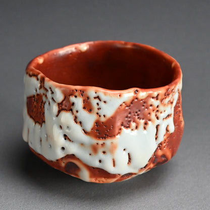 Akashino Chawan Tea Bowl ー林 正太郎 “赤志野茶盌”
