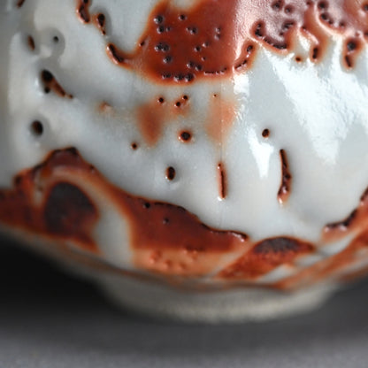 Akashino Chawan Tea Bowl ー林 正太郎 “赤志野茶盌”