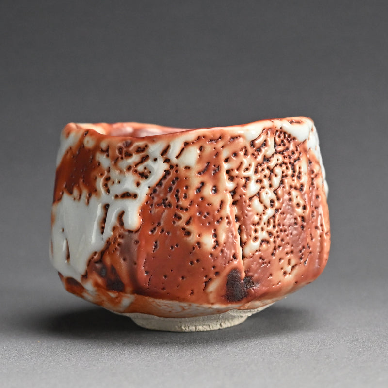 Akashino Chawan Tea Bowl ー林 正太郎 “赤志野茶盌”