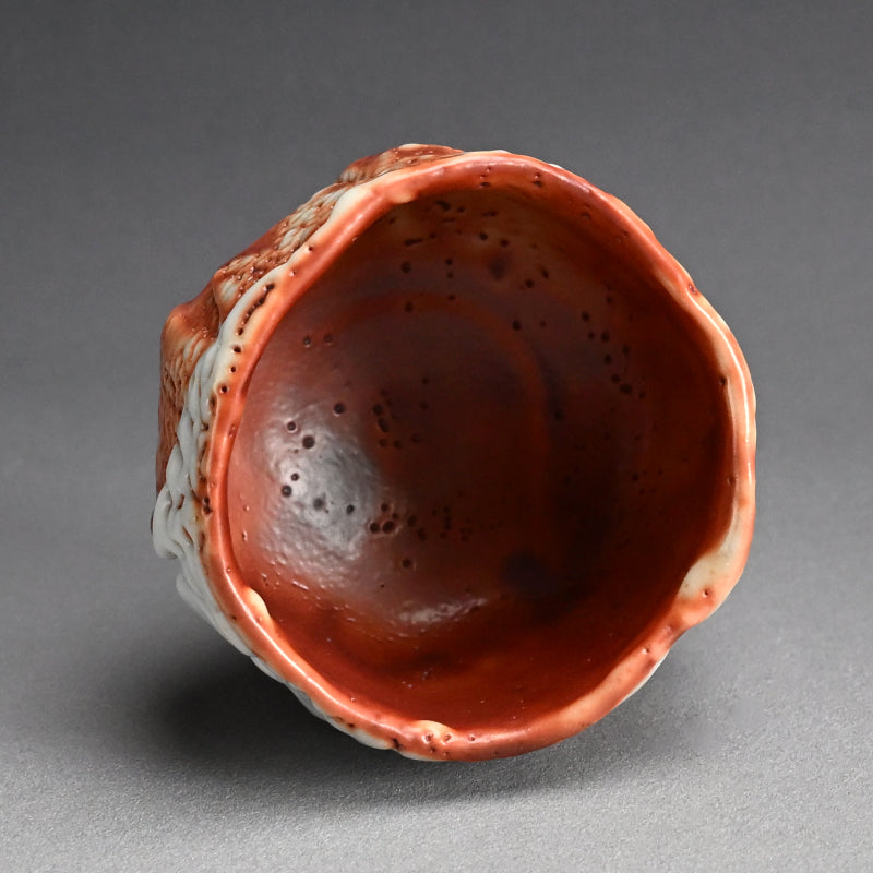 Akashino Chawan Tea Bowl ー林 正太郎 “赤志野茶盌”