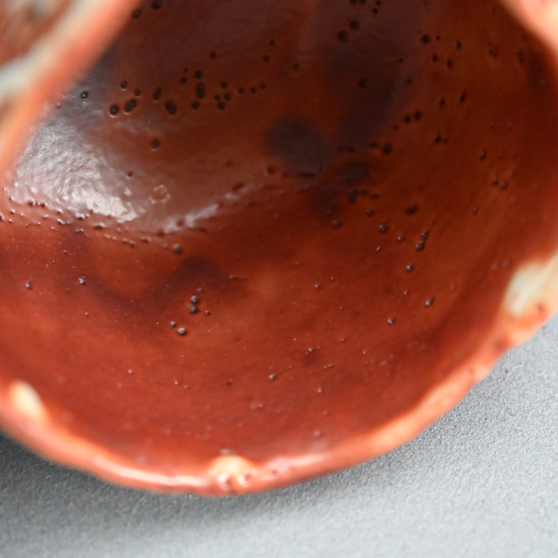 Akashino Chawan Tea Bowl ー林 正太郎 “赤志野茶盌”