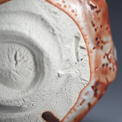 Akashino Chawan Tea Bowl ー林 正太郎 “赤志野茶盌”