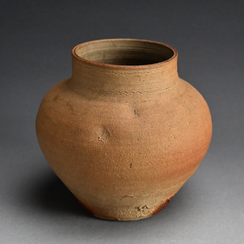 Rare Nanban Tea Room Vase ー初代 宮川 (真葛) 香山 “南蛮意 花瓶"
