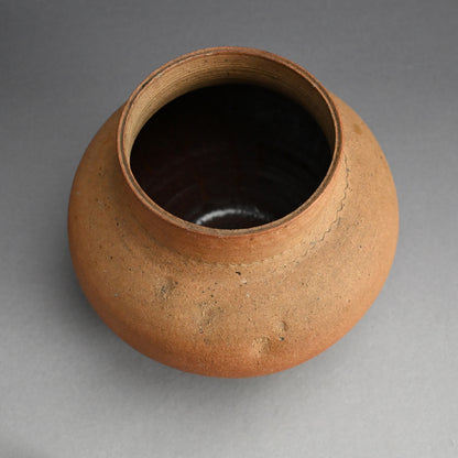 Rare Nanban Tea Room Vase ー初代 宮川 (真葛) 香山 “南蛮意 花瓶"
