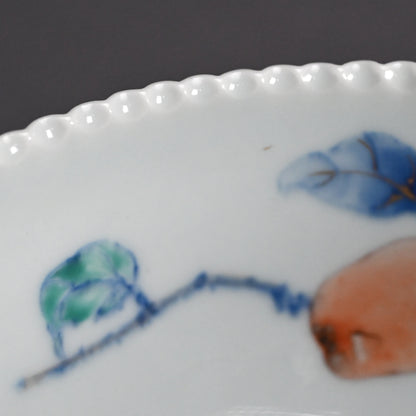 Kozan Bowl, Chinese Quince ー初代 宮川 (真葛) 香山 "菓子器"