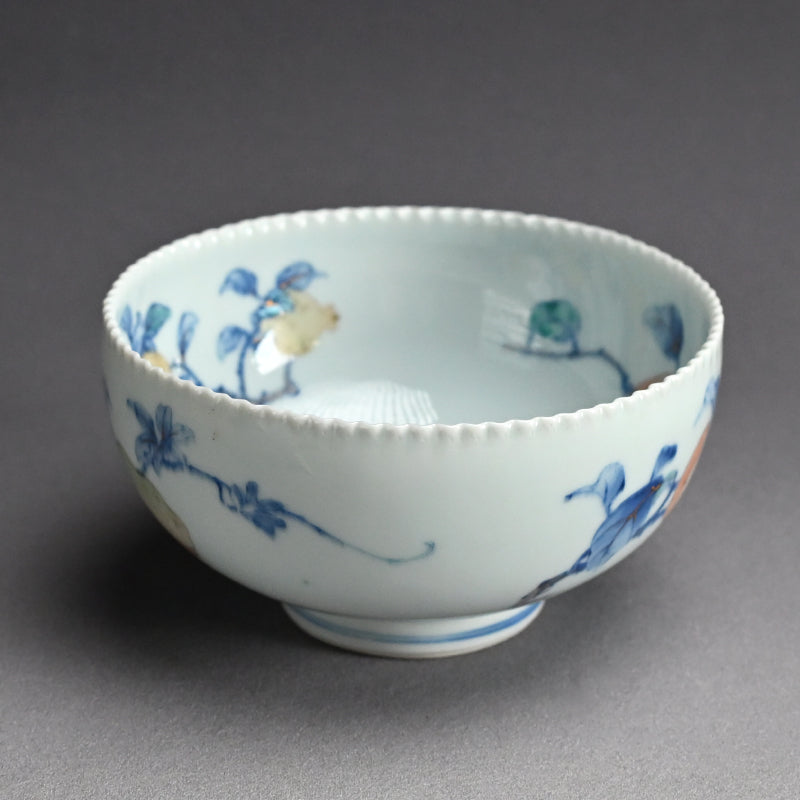 Kozan Bowl, Chinese Quince ー初代 宮川 (真葛) 香山 "菓子器"