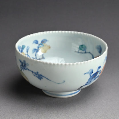Kozan Bowl, Chinese Quince ー初代 宮川 (真葛) 香山 "菓子器"