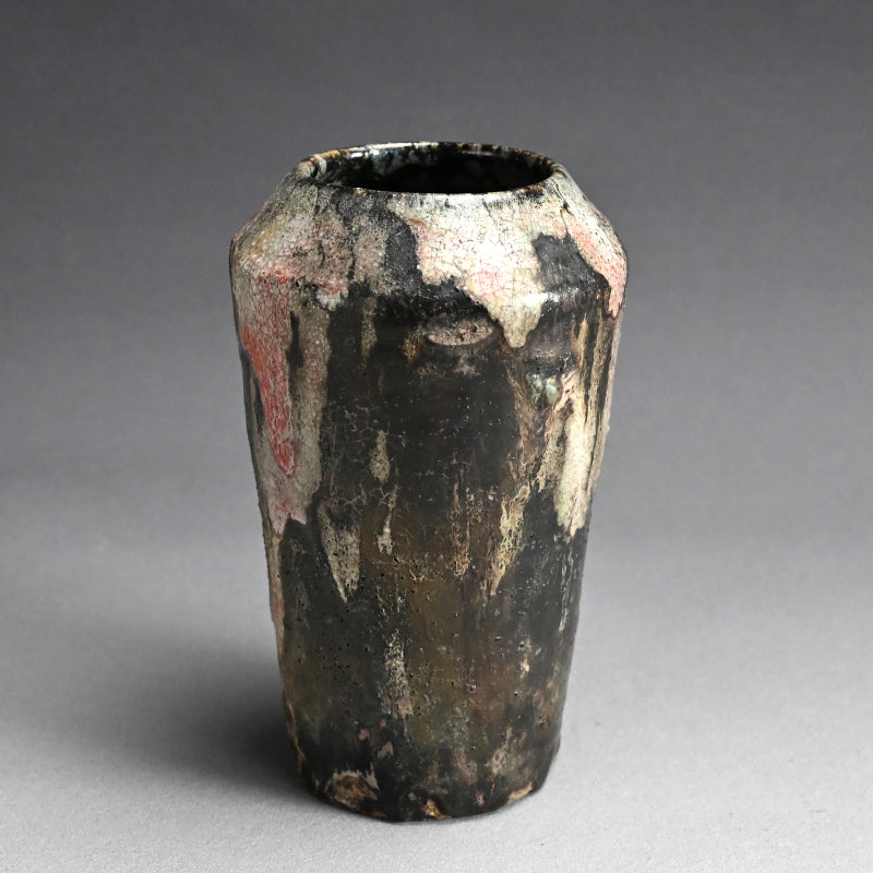 Rare Kozan I Pottery Vase ー宮川 (真葛) 香山 “花瓶”