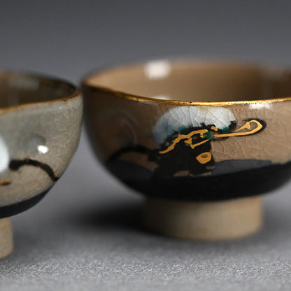 Sake Cup Set ー宮川 (真葛) 香山 “酒盃”