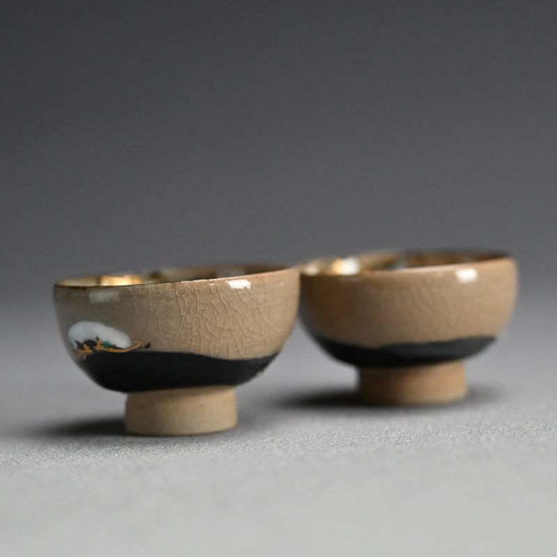 Sake Cup Set ー宮川 (真葛) 香山 “酒盃”