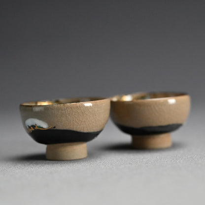 Sake Cup Set ー宮川 (真葛) 香山 “酒盃”