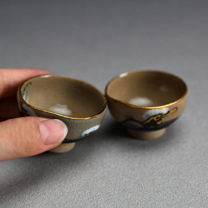 Sake Cup Set ー宮川 (真葛) 香山 “酒盃”