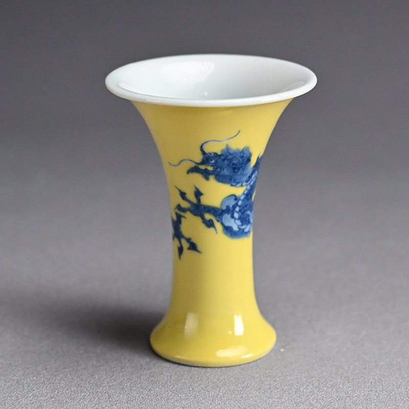 Yellow Dragon Vase ー宮川 (真葛) 香山