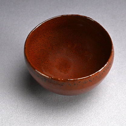 Aka-Tenmoku Chawan Tea Bowl ー木村 盛和 “赤天目茶盌”