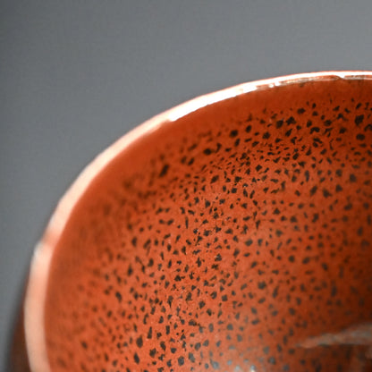 Aka-Tenmoku Chawan Tea Bowl ー木村 盛和 “赤天目茶盌”