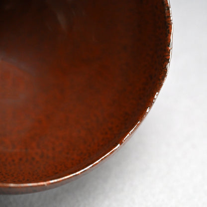 Aka-Tenmoku Chawan Tea Bowl ー木村 盛和 “赤天目茶盌”