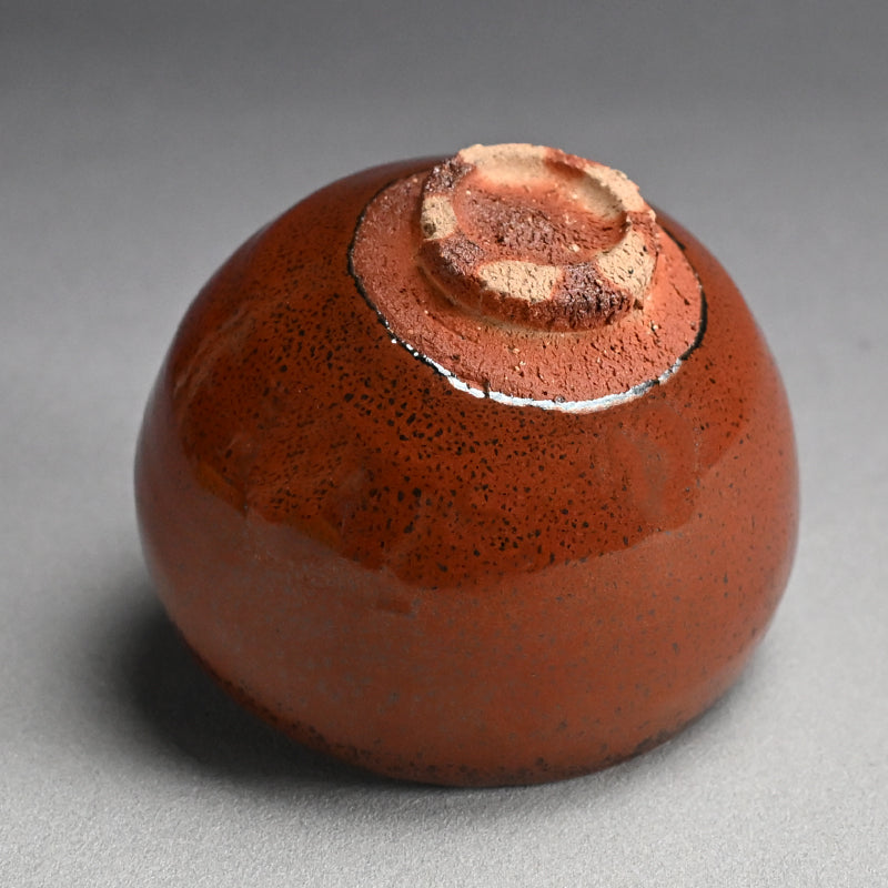 Aka-Tenmoku Chawan Tea Bowl ー木村 盛和 “赤天目茶盌”