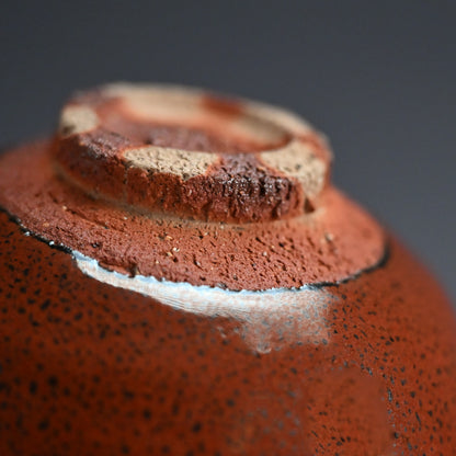 Aka-Tenmoku Chawan Tea Bowl ー木村 盛和 “赤天目茶盌”
