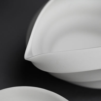 Radiant White Sake set ー馬場 麟汰郎 “白磁酒器 皎”