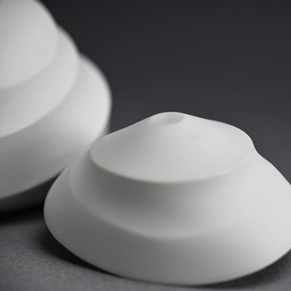 Radiant White Sake set ー馬場 麟汰郎 “白磁酒器 皎”