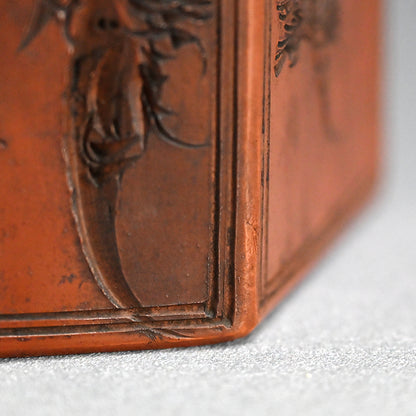 Edo period Bizen Rokkaku Bin Vase
