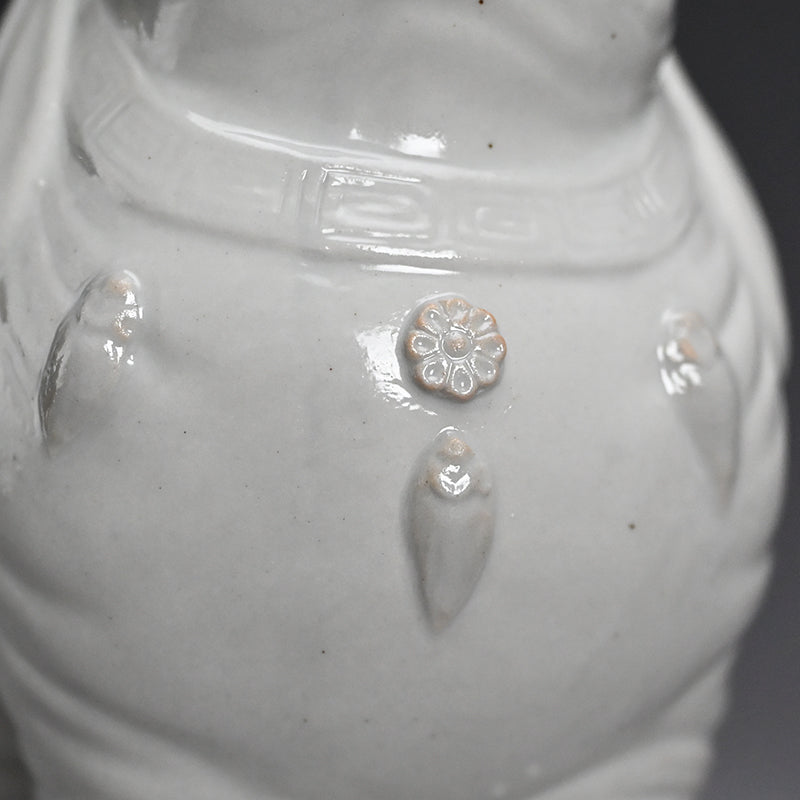 Antique Japanese Ceramic Elephant Suichu Decanter