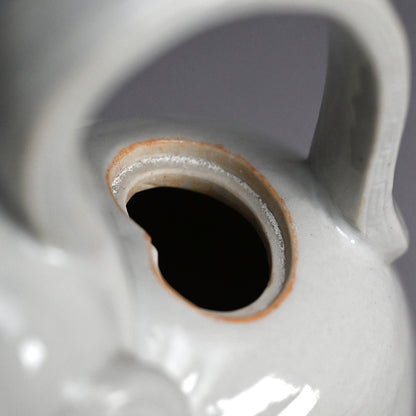 Antique Japanese Ceramic Elephant Suichu Decanter