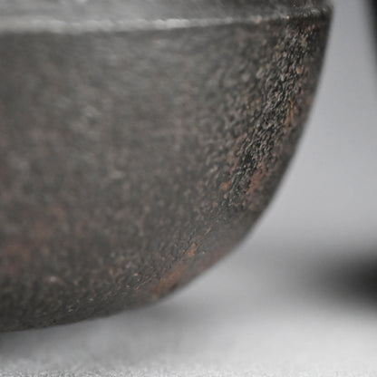 Pr. Mid Edo period Iron Sake Kettles, 1760