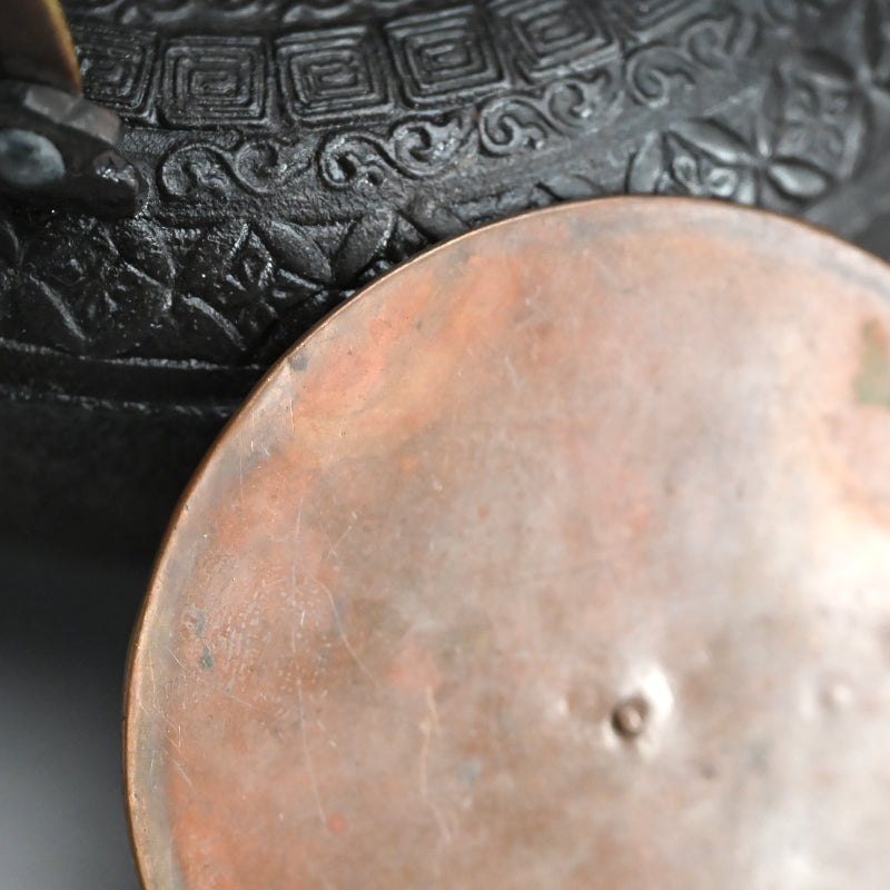 Pr. Mid Edo period Iron Sake Kettles, 1760