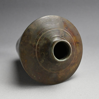 Antique Japanese Bronze vase ー初代 中島保美 “鋳銅花瓶”