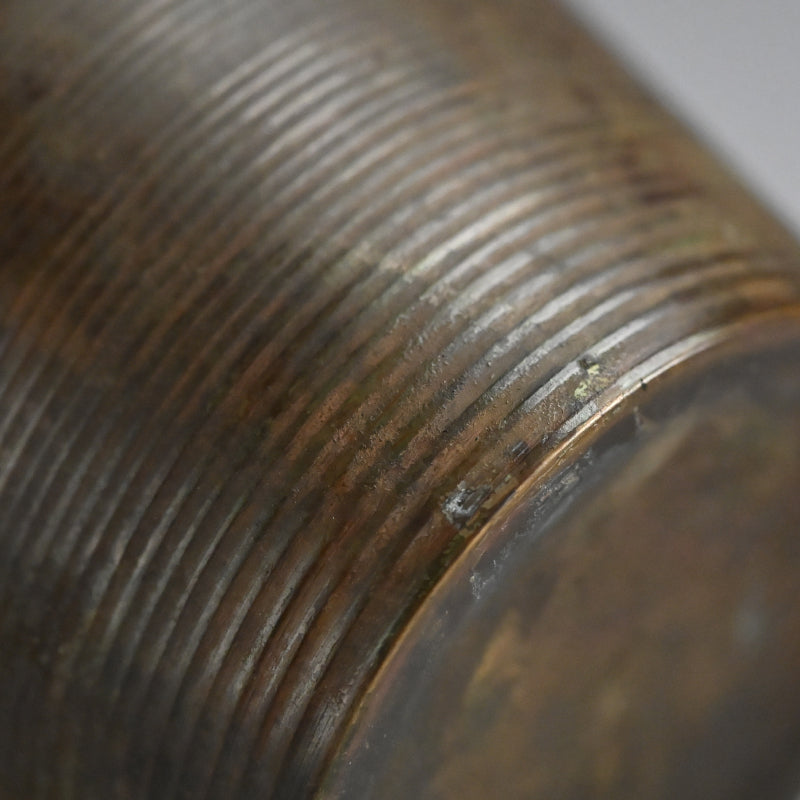 Antique Japanese Bronze vase ー初代 中島保美 “鋳銅花瓶”