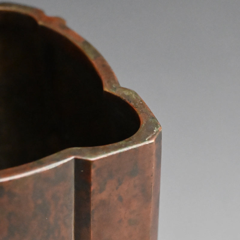 Antique Art-Deco Bronze vase ー中島 保美