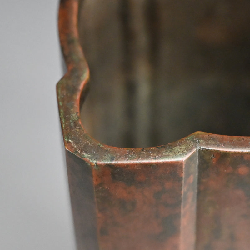 Antique Art-Deco Bronze vase ー中島 保美