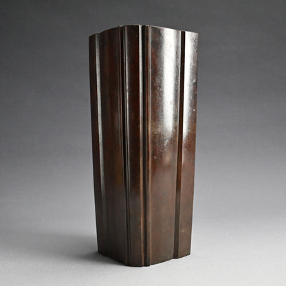 Antique Art-Deco Bronze vase ー中島 保美