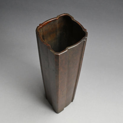 Antique Art-Deco Bronze vase ー中島 保美