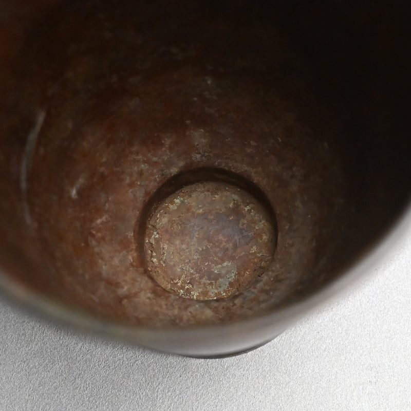 Antique Bronze Vase by Nakajima Yasumi I ー初代 中島 保美 “鋳銅花瓶"