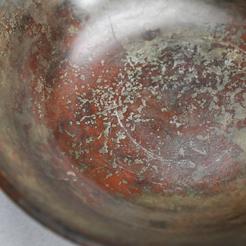 Footed Art-Deco Bronze Vase ー初代 中島 保美 “青銅花器”