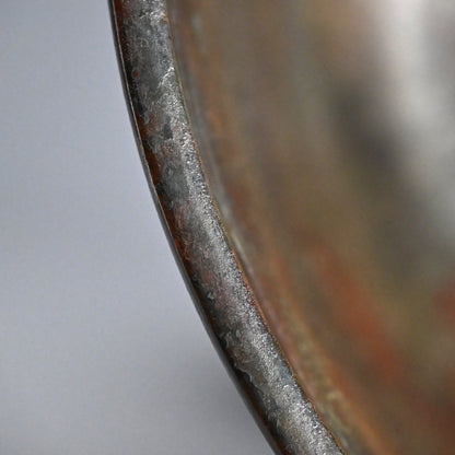 Footed Art-Deco Bronze Vase ー初代 中島 保美 “青銅花器”