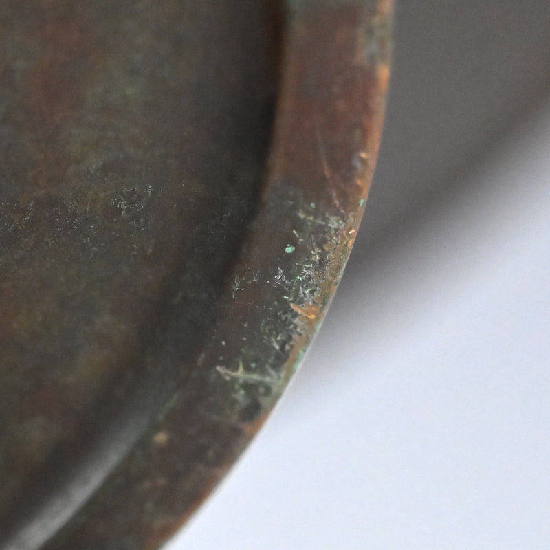 Footed Art-Deco Bronze Vase ー初代 中島 保美 “青銅花器”